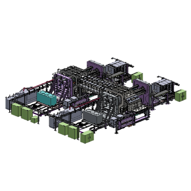 Vákuumgörgés a kétoldalas porlasztáshoz és az E/B párolgási kombinált systerm) (kétoldalas réz- és alumínium borításra képes)