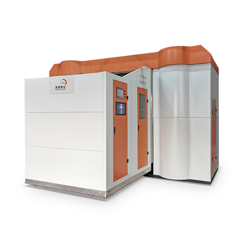 Rugalmas anyagi rost tekercselő vákuum bevonó berendezés